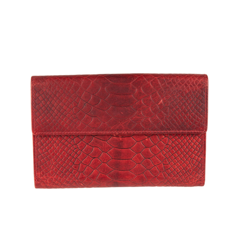 Δερμάτινο πορτοφόλι HUF-10-856 CROCO