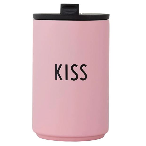 Θερμός ποτήρι από ανοξείδωτο ατσάλι "Kiss" 350ml