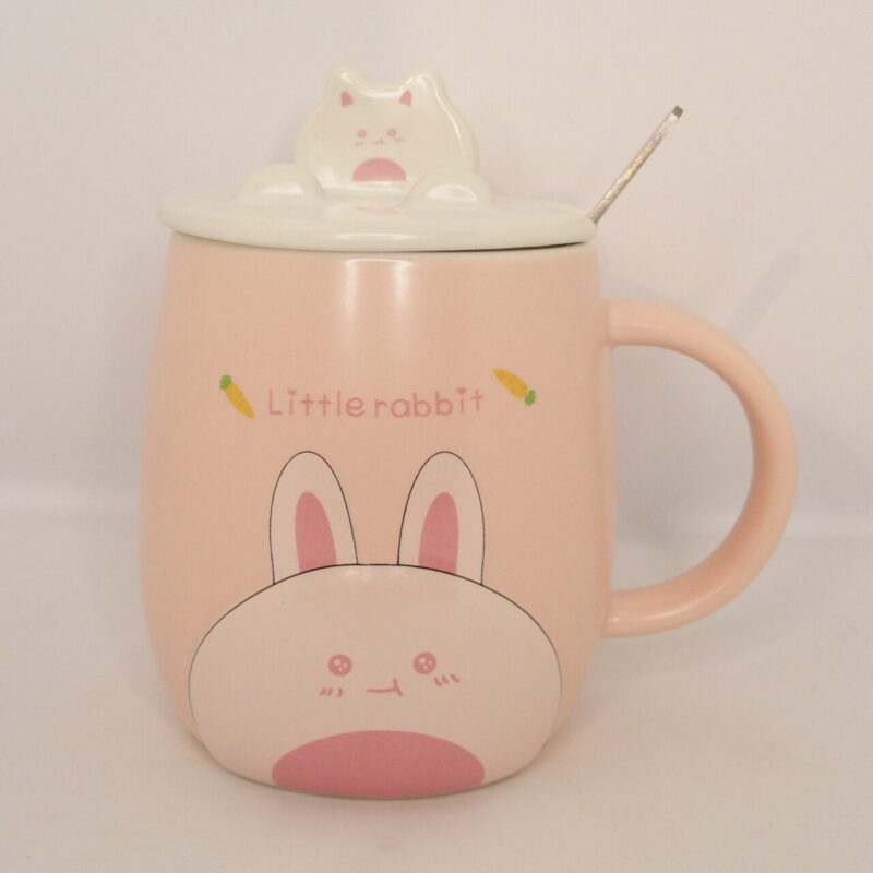 Κούπα με καπάκι "Little rabbit"