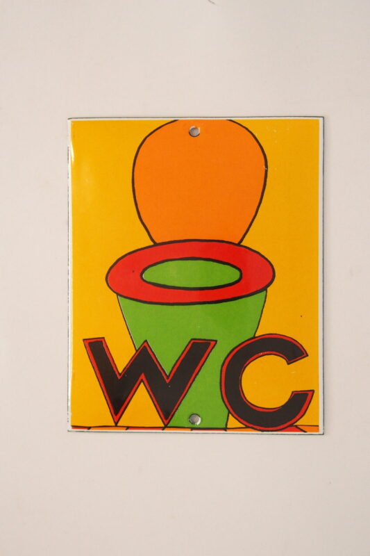 Πινακίδα WC