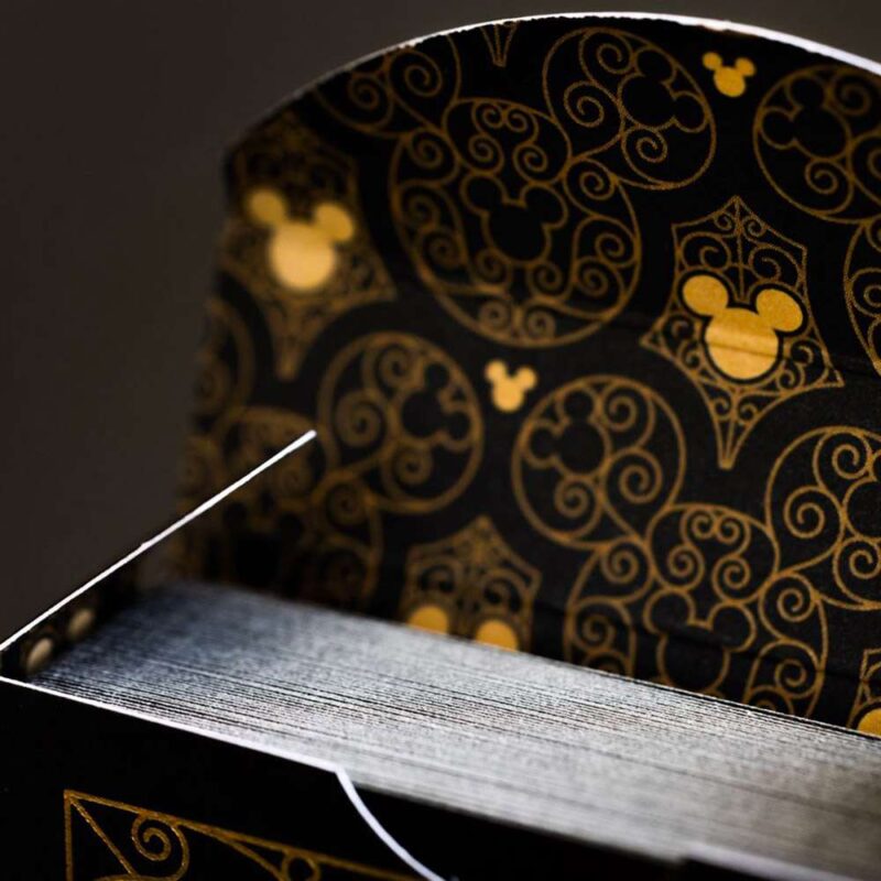 Τράπουλα Bicycle Black and Gold Mickey - Image 3