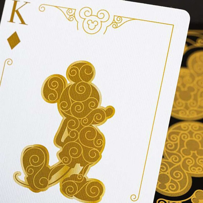 Τράπουλα Bicycle Black and Gold Mickey - Image 4