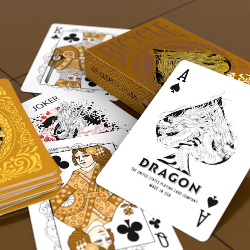 Τράπουλα Bicycle Gold Dragon - Image 5