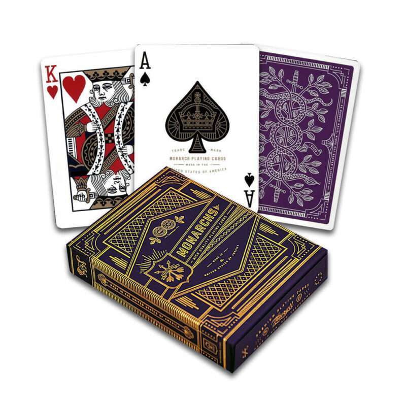 Τράπουλα Monarchs Purple