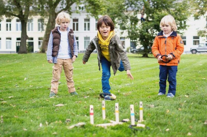 Ξύλινο παιχνίδι Κρίκων Ring Toss - Image 2