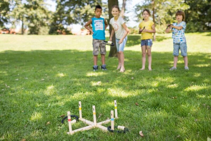 Ξύλινο παιχνίδι Κρίκων Ring Toss - Image 3