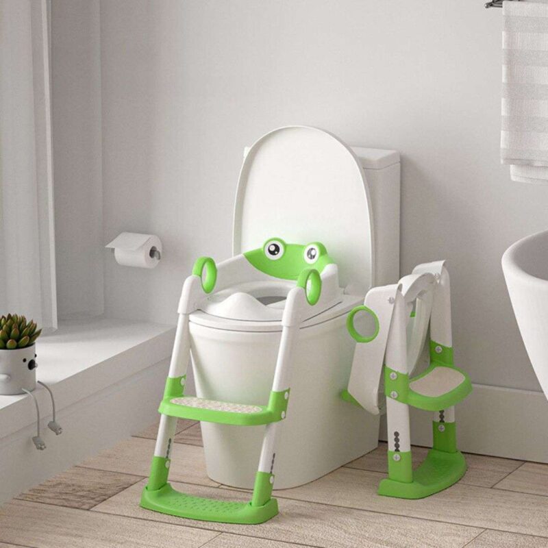 Εκπαιδευτική Σκαλιέρα Τουαλέτας – Green Frog - Image 2